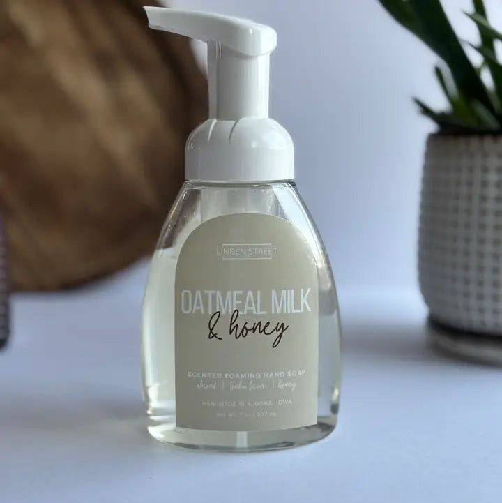 Linden Street Studio-Oatmeal Milk & Honey: Luxurious Foaming Hand Soap