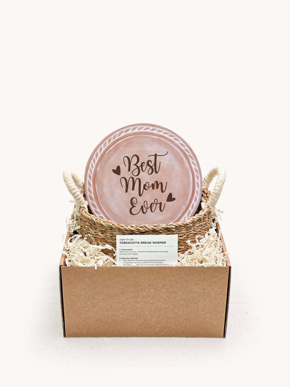 Bread Warmer & Basket - Mom Round