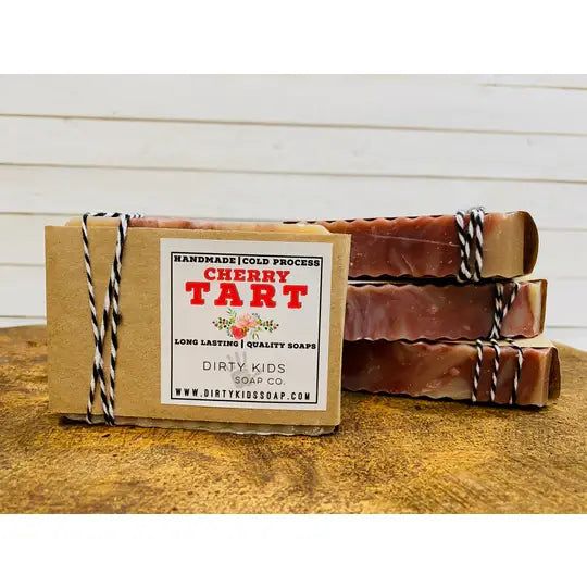 Cherry Tart Bar Soap / Cold Process / Moisturizing