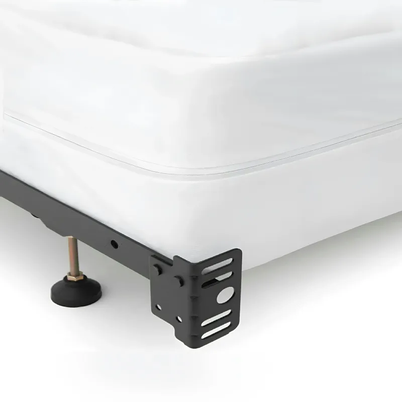 Stretchable Knitted Box Spring Encasement barrier against bed bugs and dust mites