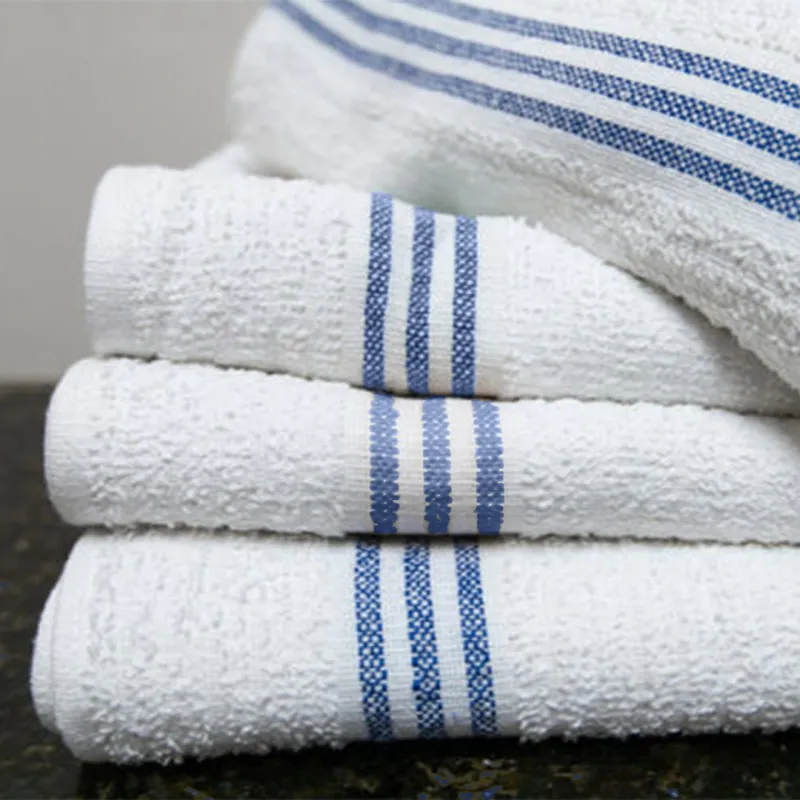 Three stripe pool towels fade-resistant larger size lesser price