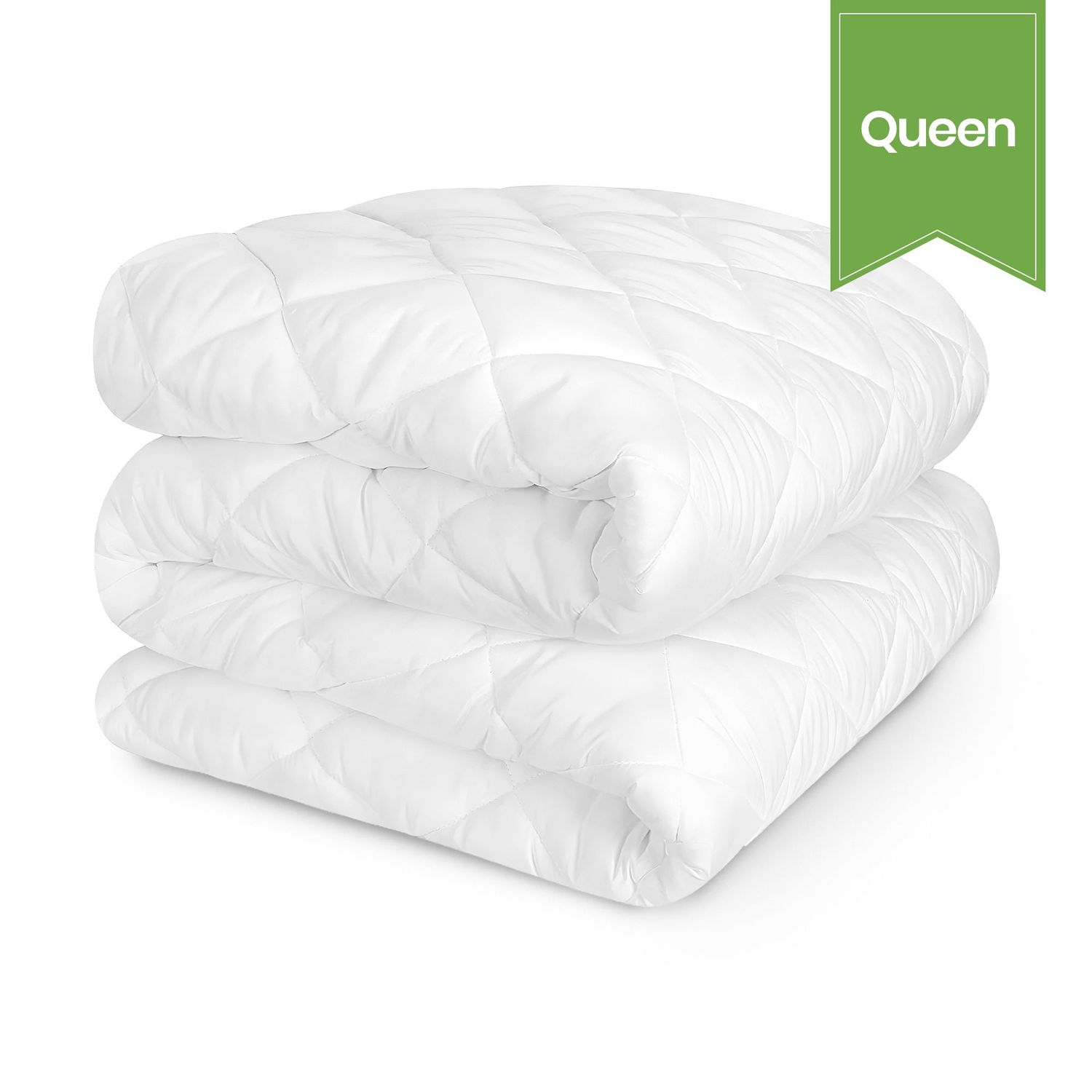 Standard Fitted Mattress Pad - Queen - 60 x 80 x 15 - Case of 6