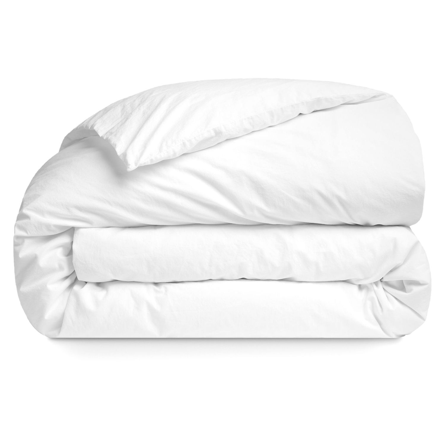 Belem Solid White Duvet Cover - Queen - 94 x 99 - Case of 8
