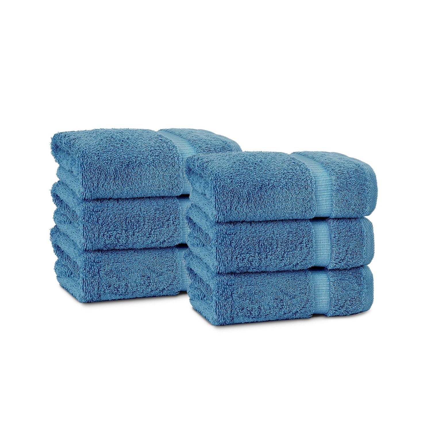 Belem Luxury 16 x 30 Hand Towels - Evening Blue - Case of 10 sets