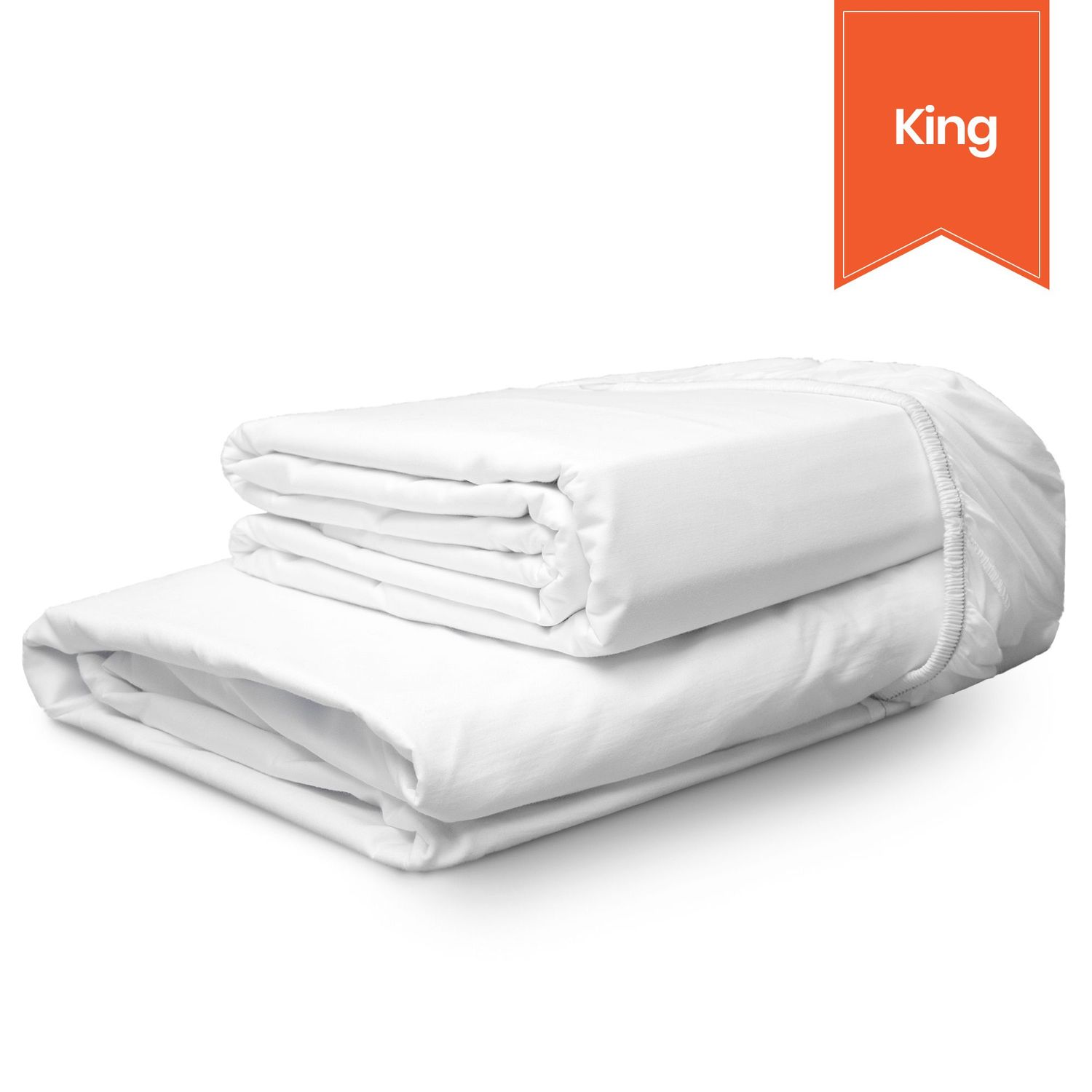 Ryotei T-300 Luxury Satin Sheet - California King - Cal Fitted - 73 x 85 x 18 - Case of 12