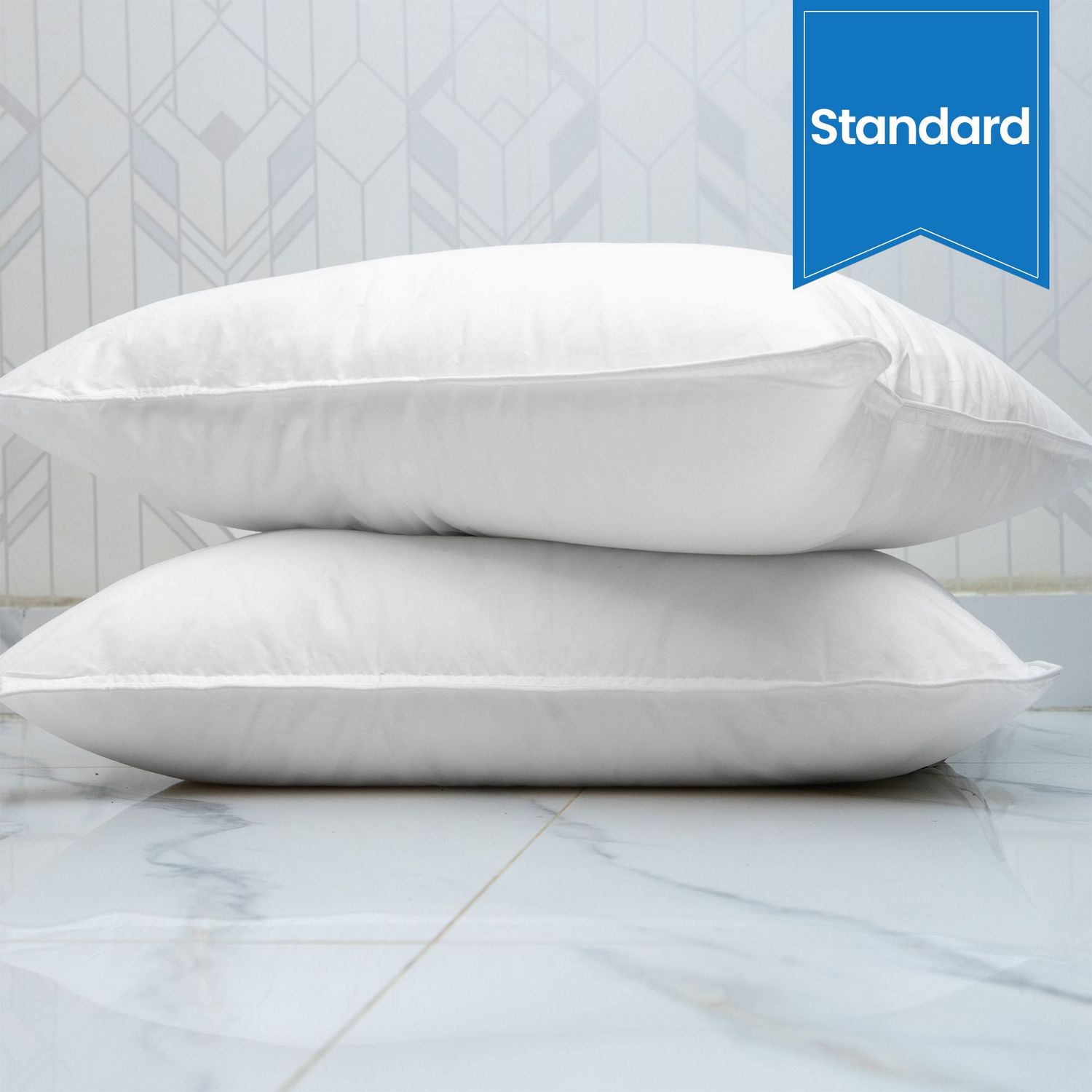 Ryotei Down Alternative Pillow - Cluster Fiber Standard - 20 x 26 - Case of 12