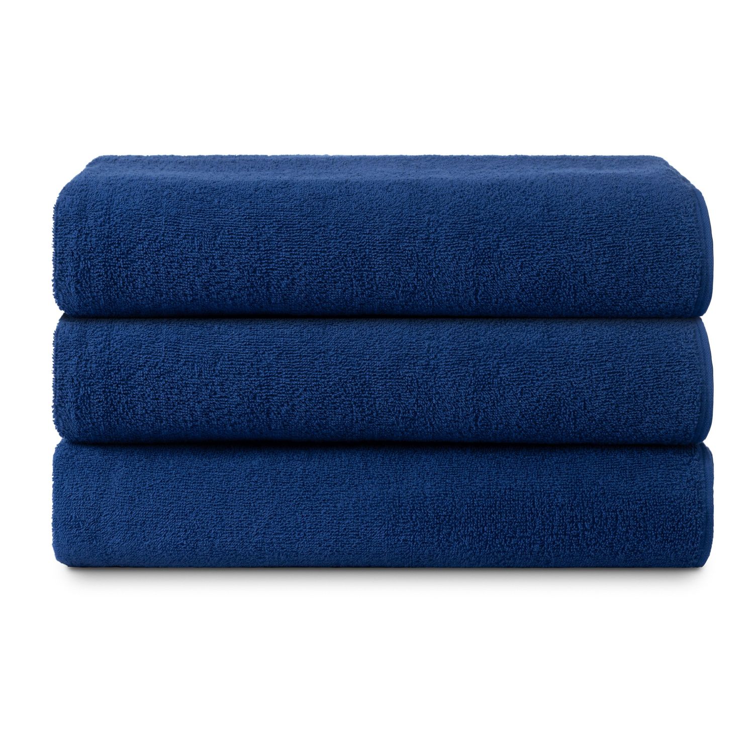 Solid Color Pool Towel - Luxury - Royal Navy Blue - 36 x 68 - Case of 24