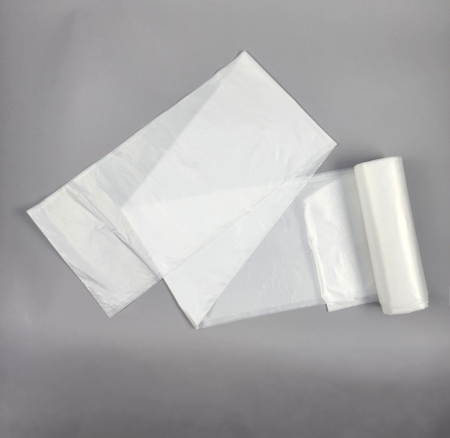 Heavy Duty Garbage Bag - Clear | 38 x 60 | 55 Gal Bag 16 micron - Case of 200