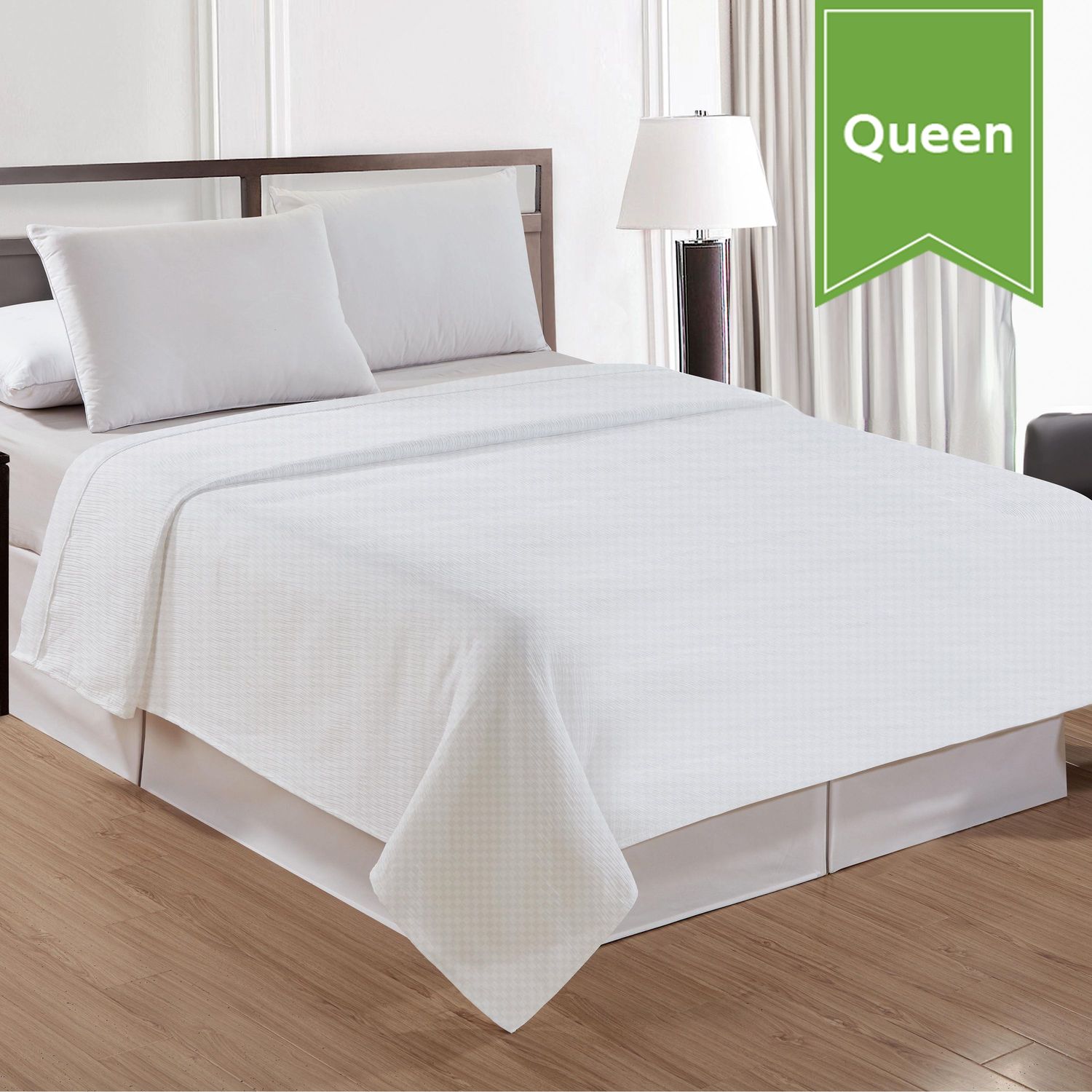 Top Sheet - Classic Checkered - Queen - 94 x 96 - Case of 12