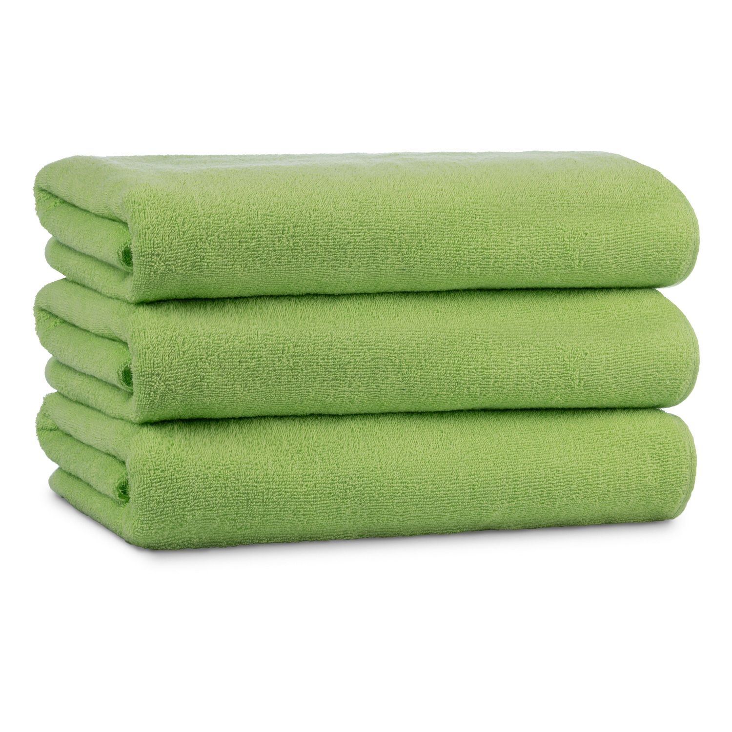 Solid Color Pool Towel - Luxury - Apple Green - 36 x 68 - Case of 24