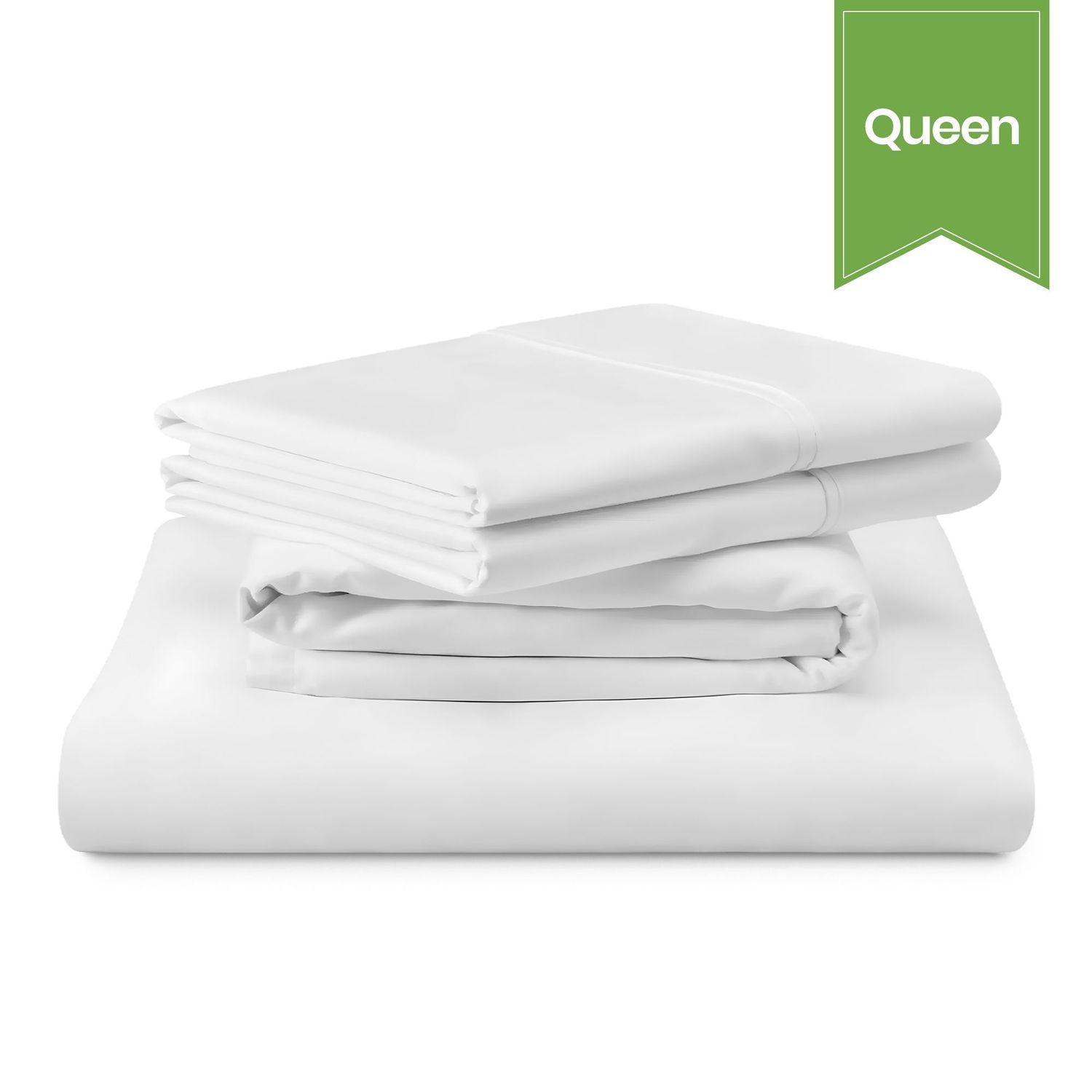 Opal Very Soft Microfiber Sheet - Queen - Flat - 94 x 110 - Case of 24