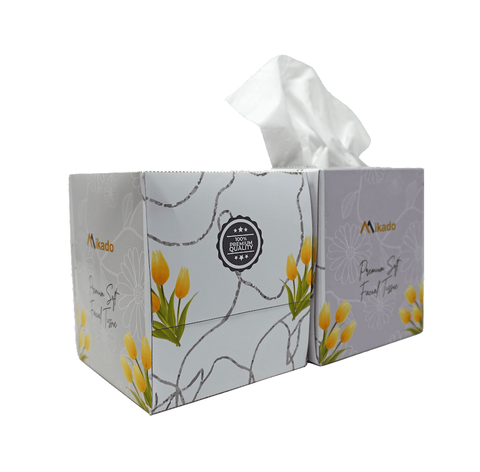 Cube Facial Tissues - Case of 36