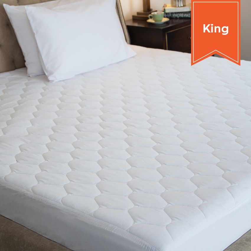 Belem Waterproof Mattress Pad - King - 78 x 80 x 15 - Case