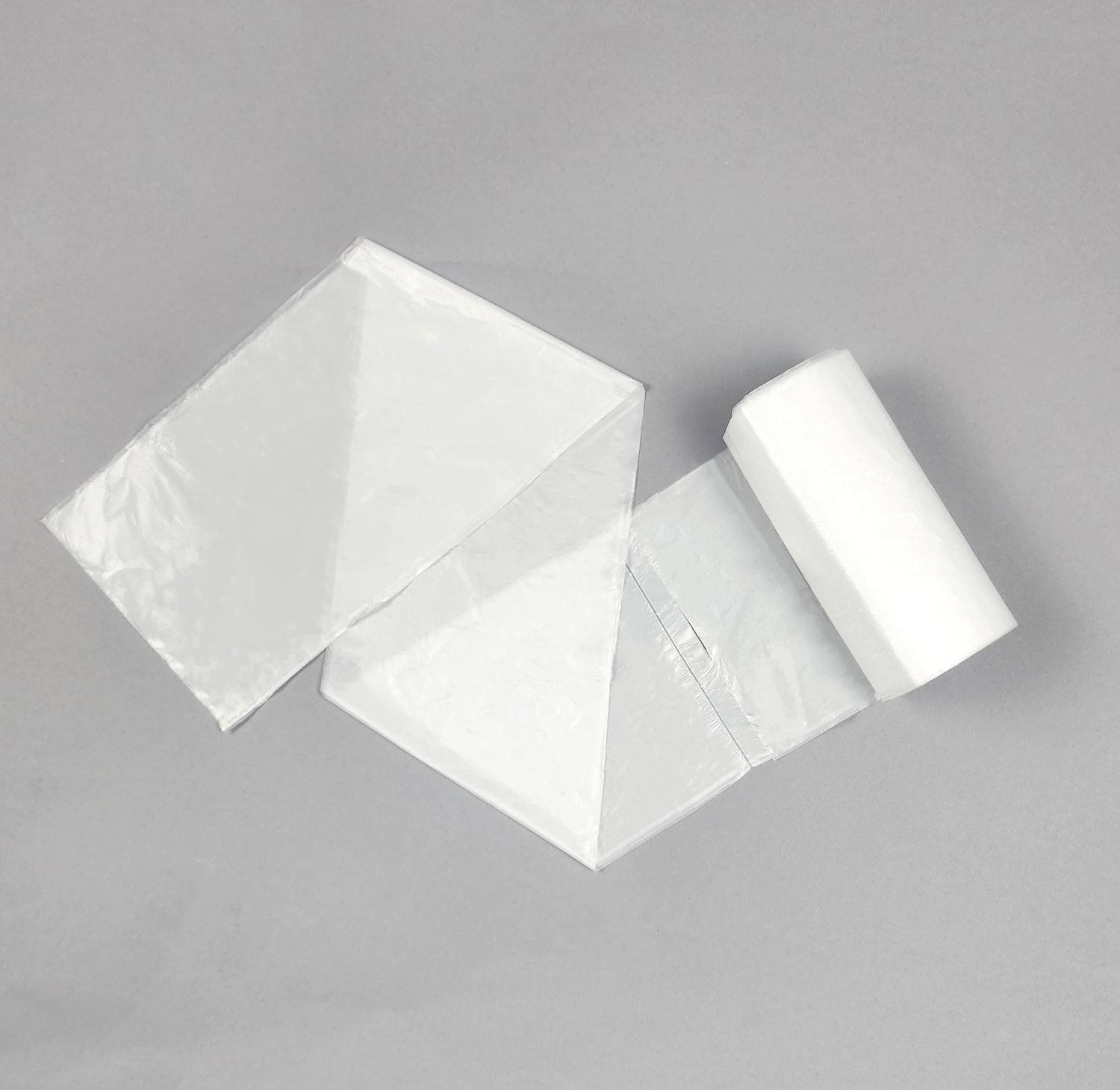 Heavy Duty Garbage Bag - Clear | 20 x 22 | 7-10 Gal bag 6 micron - Case of 2000