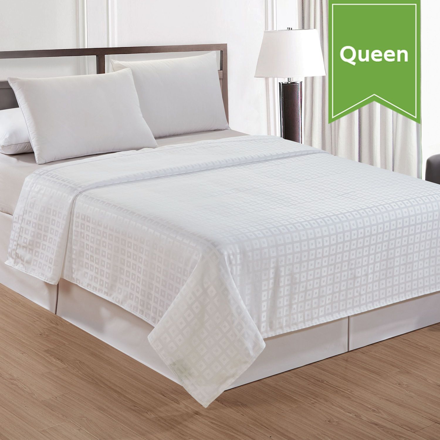 Top Sheet - Geometric Boxes - Full/Queen - 94 x 96 - Case of 12