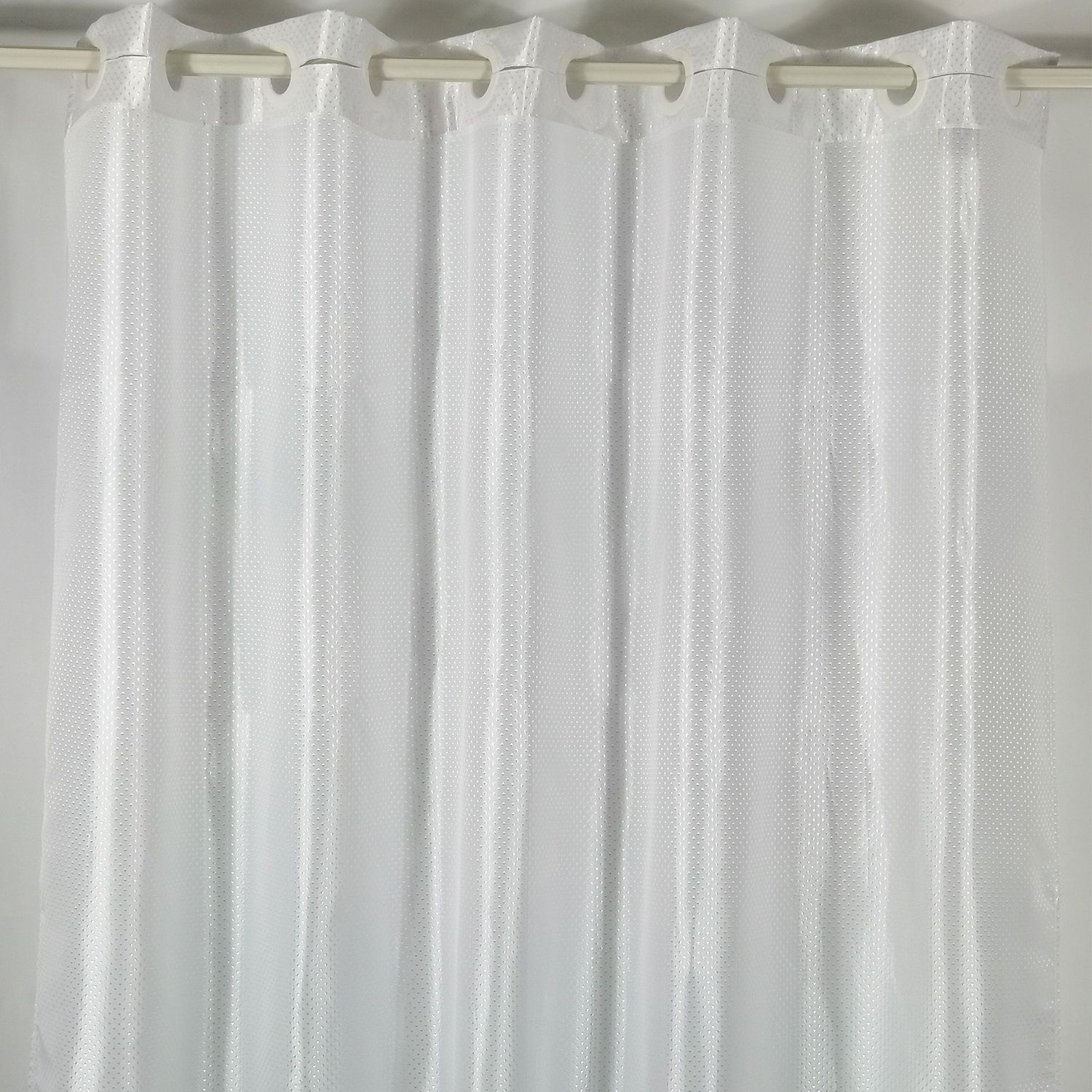 Shower Curtain - White - No window - Case of 12