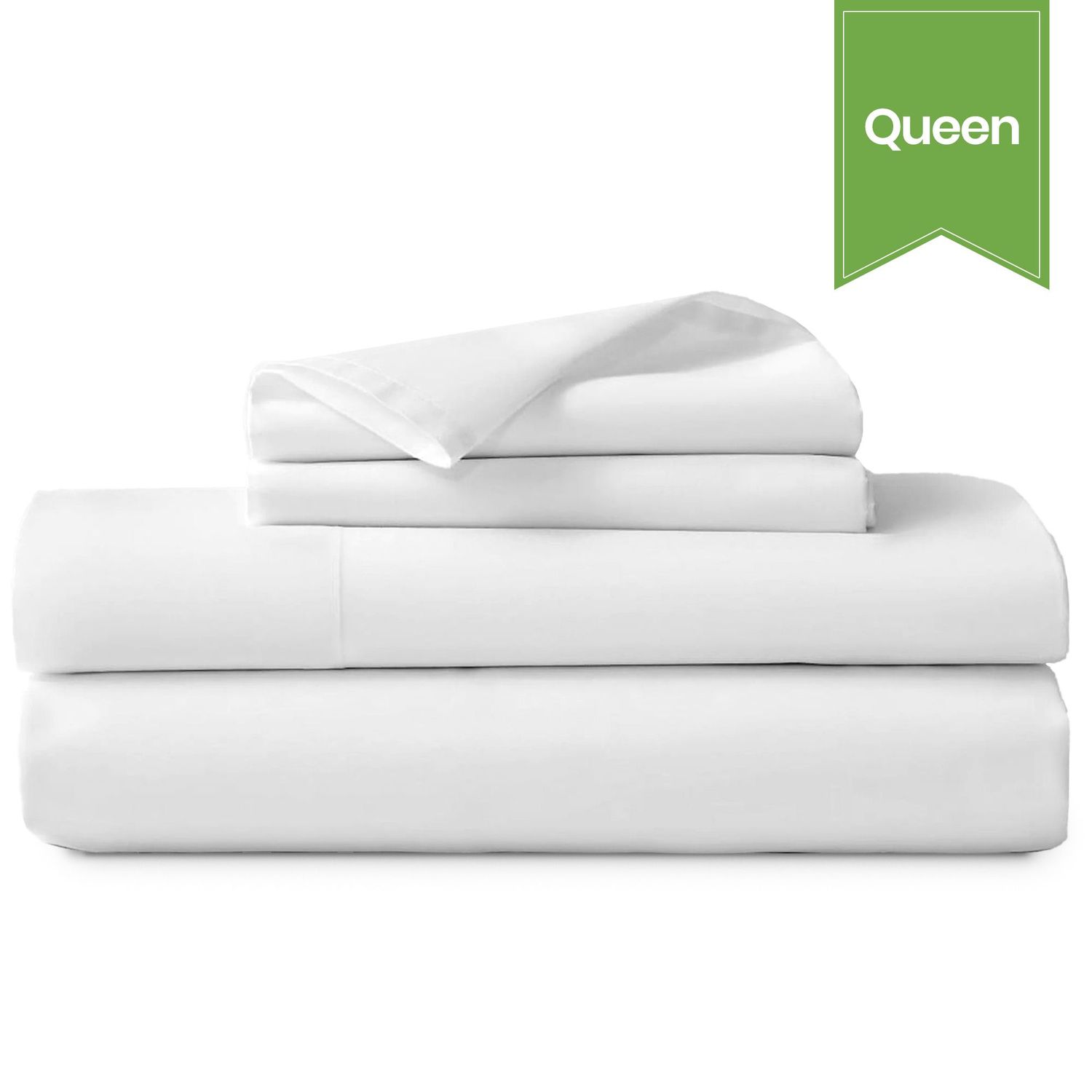 Opal Super Blend Sheet - Queen - Flat - 90 x 110 - Case of 24