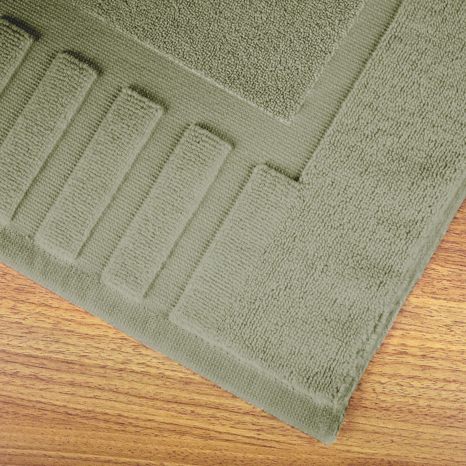 Belem Luxury 22 x 34 Bath Mats - Sage Green - Case of 24 sets