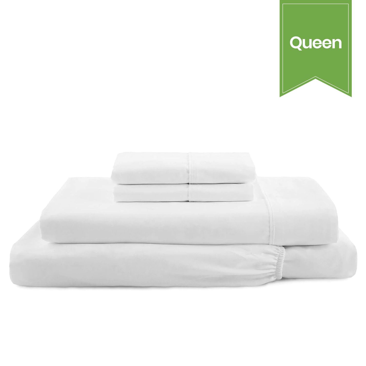 Opal Super Blend Sheet - Queen - Fitted - 60 x 80 x 12 - Case of 24