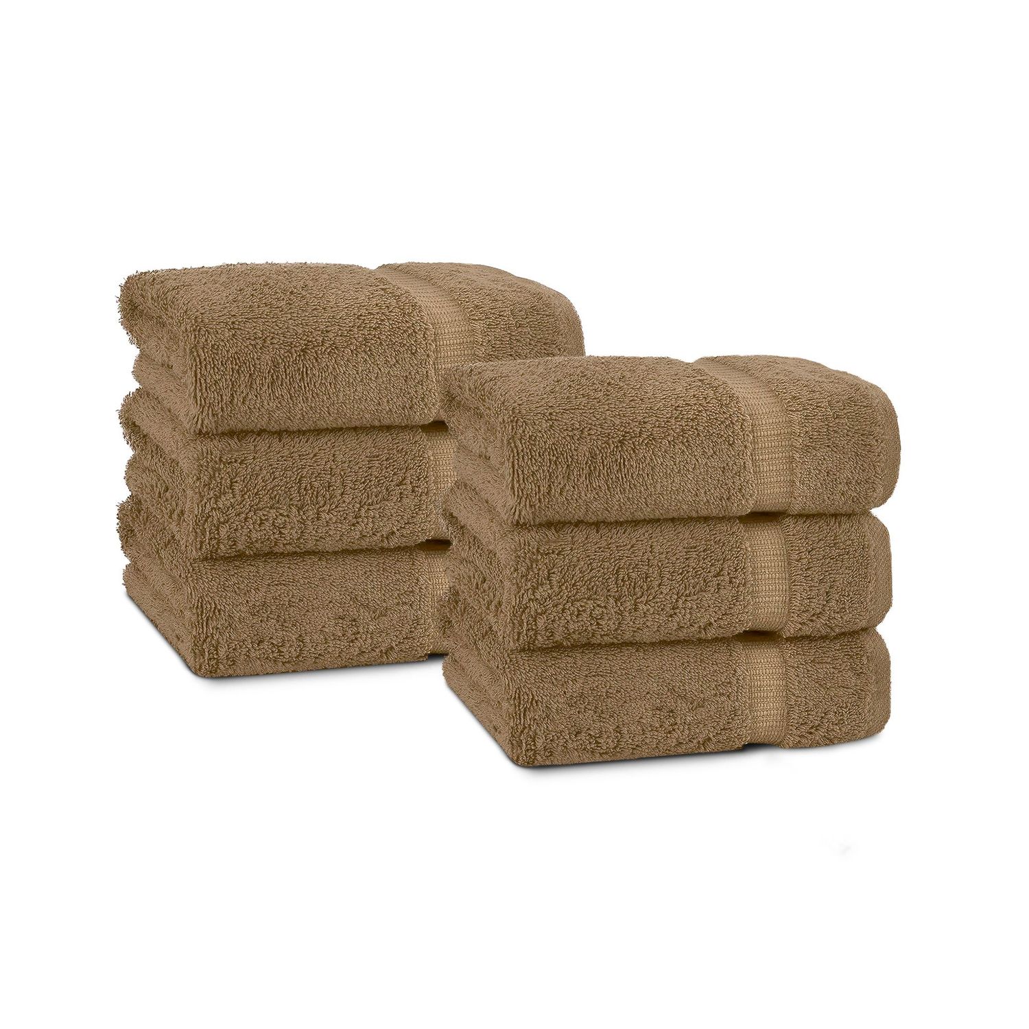 Belem Luxury 16 x 30 Hand Towels - Sandcastle Tan - Case of 10 sets