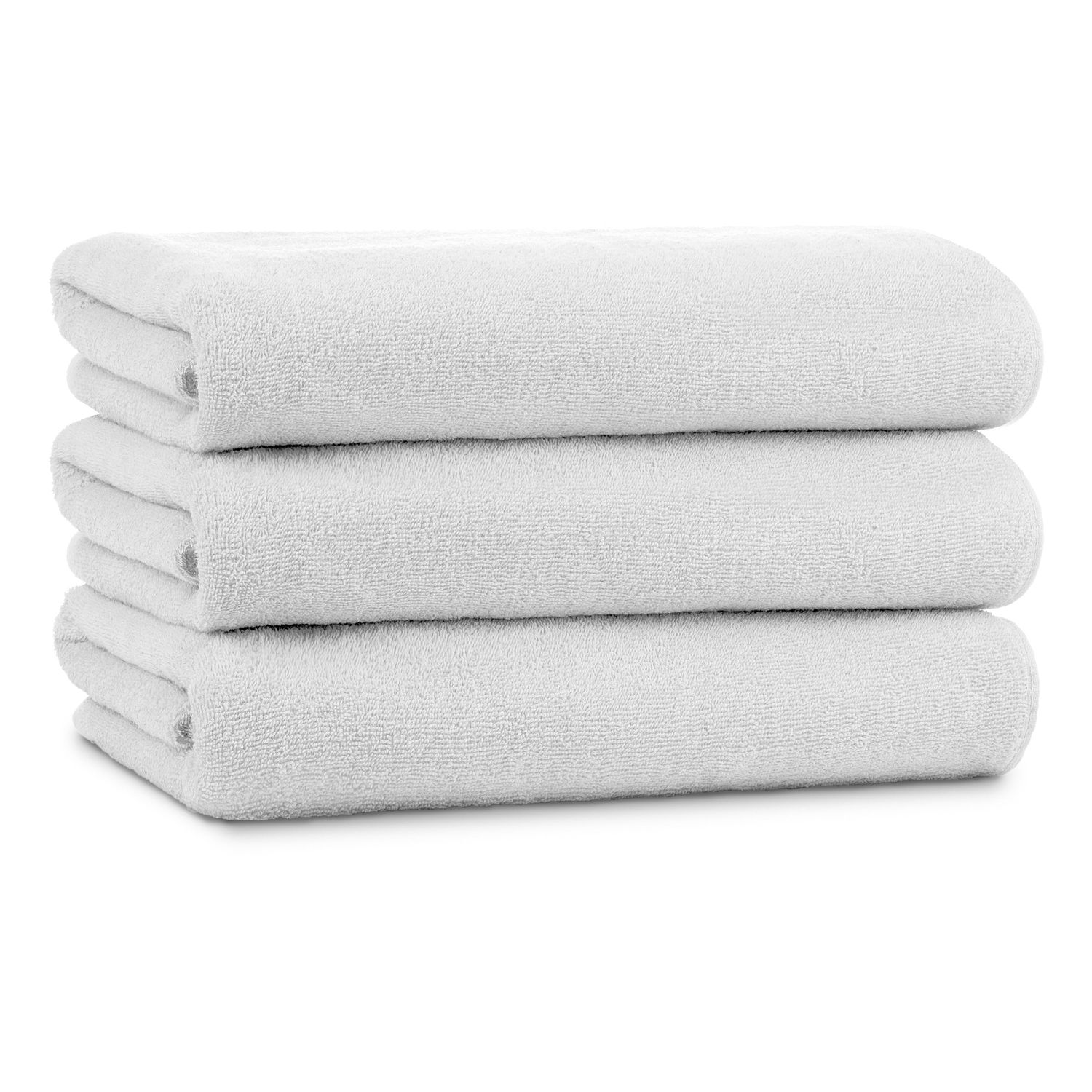Solid Color Pool Towel - Luxury - White - 36 x 68 - Case of 24