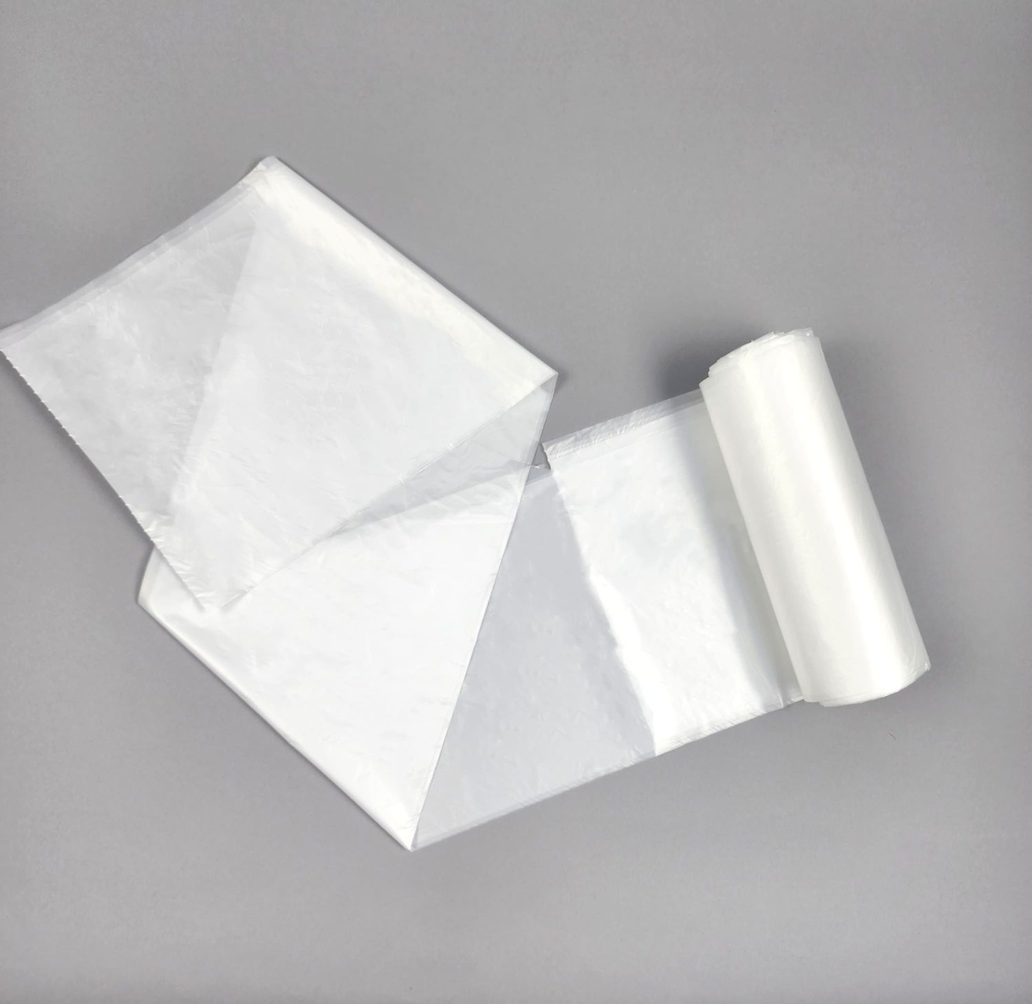 Heavy Duty Garbage Bag - Clear | 30 x 37 | 33 Gal Bag 16 micron - Case of 500