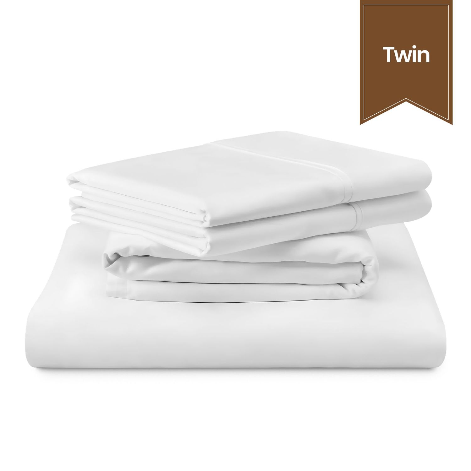 Opal Very Soft Microfiber Sheet - Twin - Flat - 66 x 104 - Case of 24