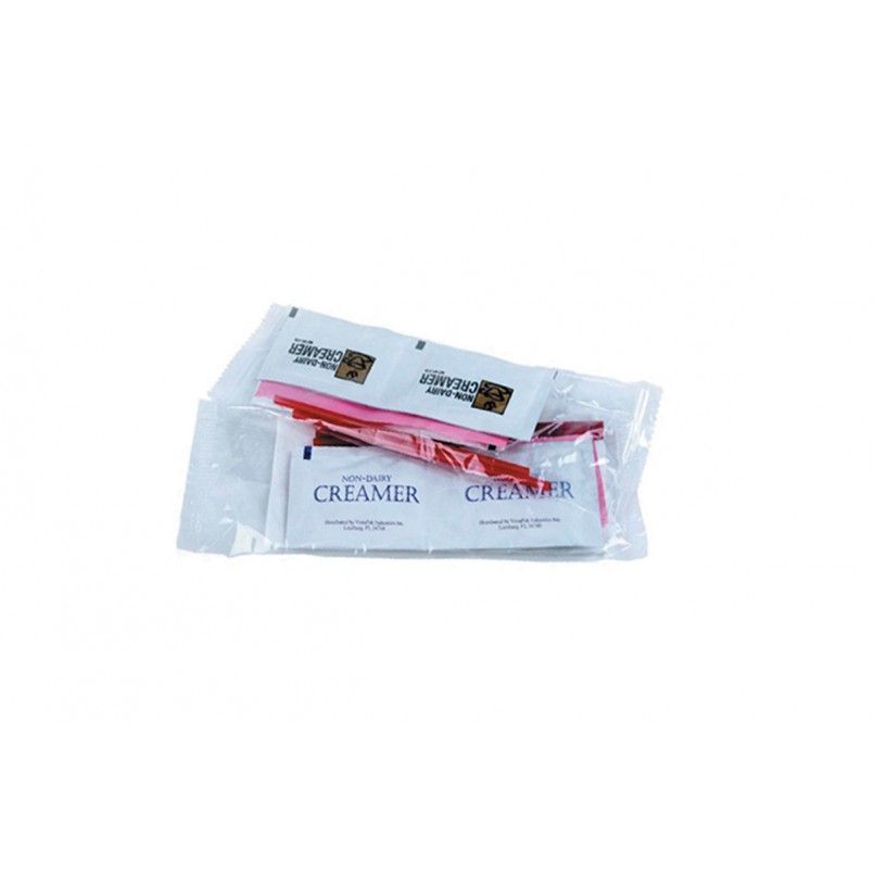 Coffee Condiment Kits - 1 of Each - Case of 500