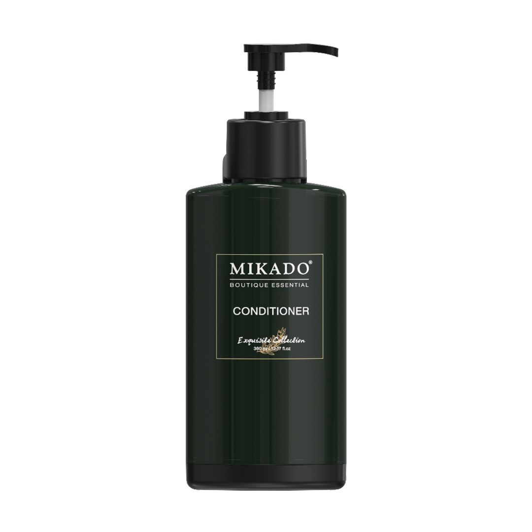 Pump Dispenser Pro - Dark Green - Ready-to-Use Conditioner Bottle 360 ml/ 12.17 oz - Case of 20