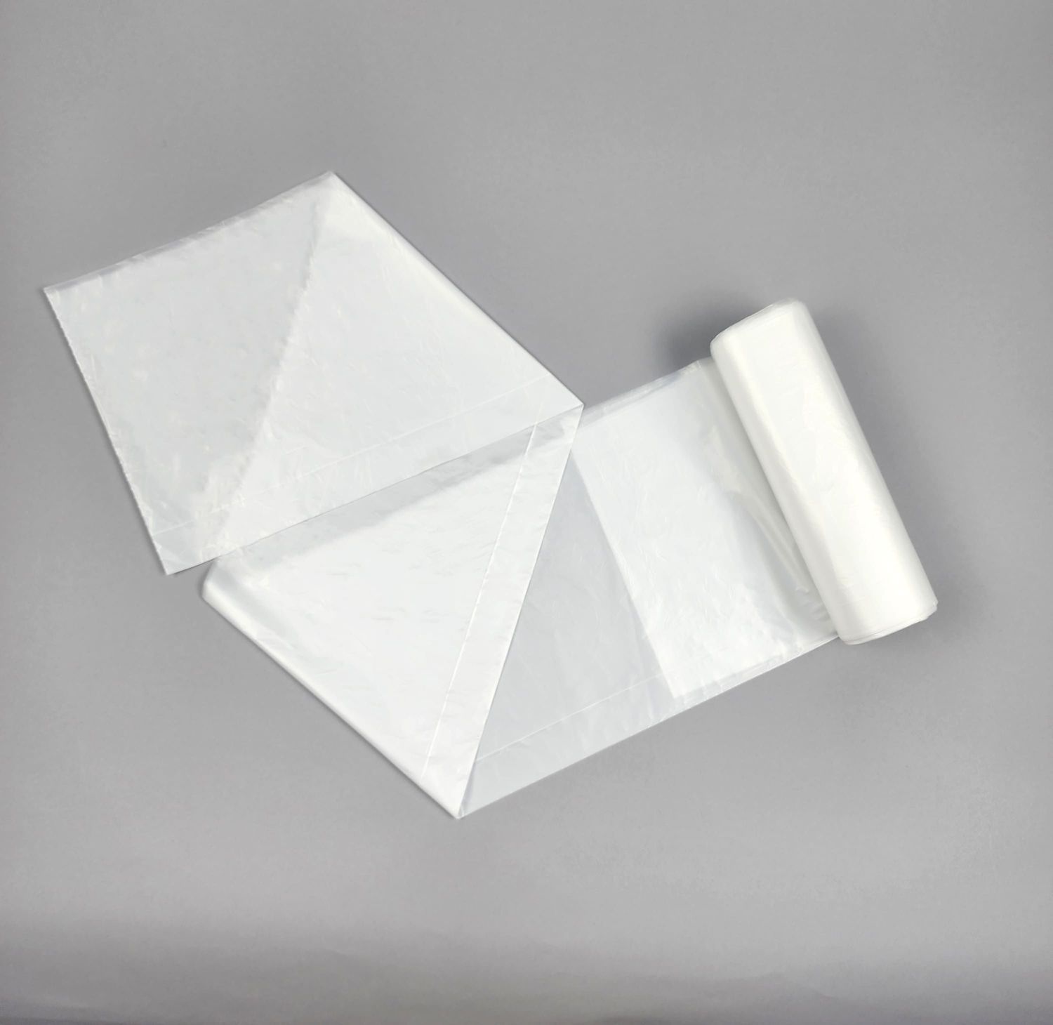 Heavy Duty Garbage Bag - Clear | 30 x 37 | 25 Gal Bag 13 micron - Case of 500