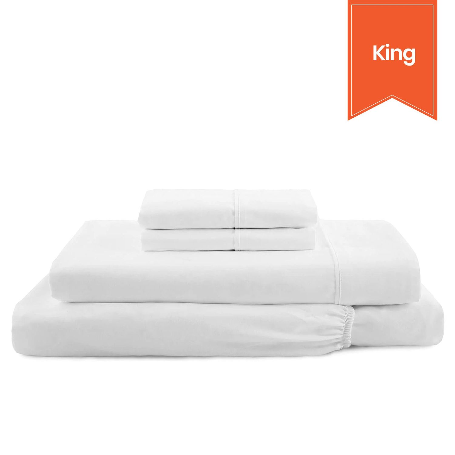 Opal Super Blend Sheet - King - Fitted - 78 x 80 x 12 - Case