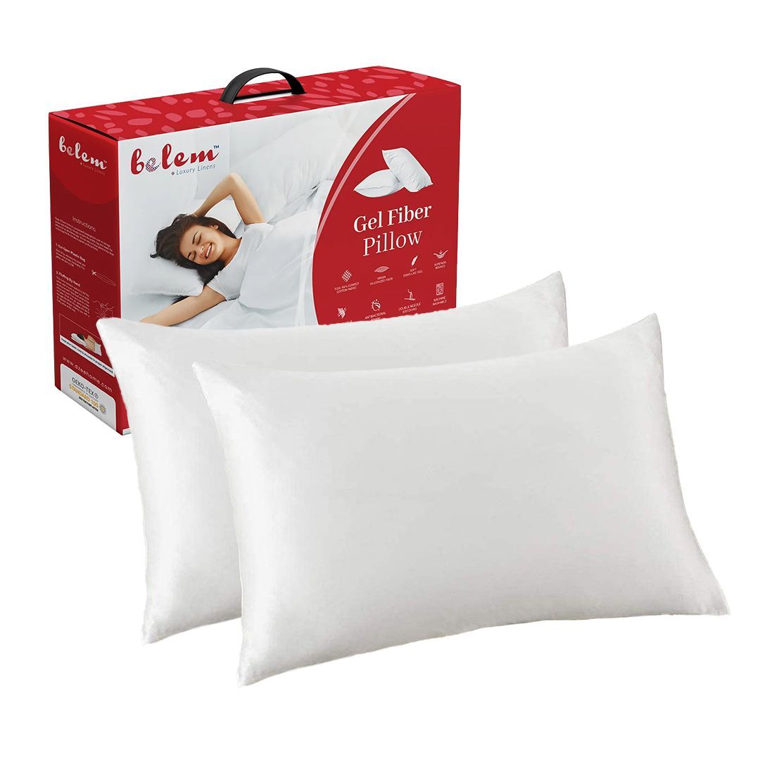 Belem Gel Fiber Pillow - Queen - 20 x 28 - Case