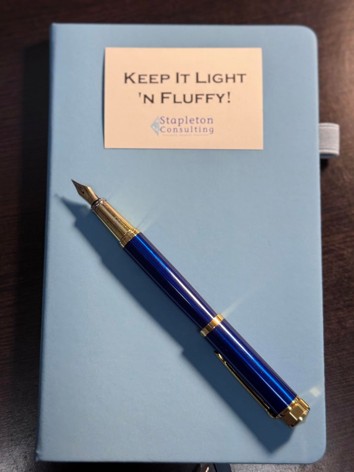 Keep It Light 'N Fluffy Sticker