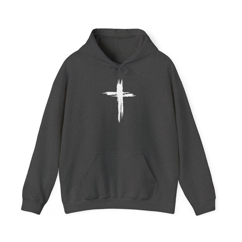 JESUS IS PUNK!  Faith in your face!  Cozy Unisex Hooded Sweatshirt, Perfect gift for your faith rebel!  Gift for him or her.  Jesus is Lord!