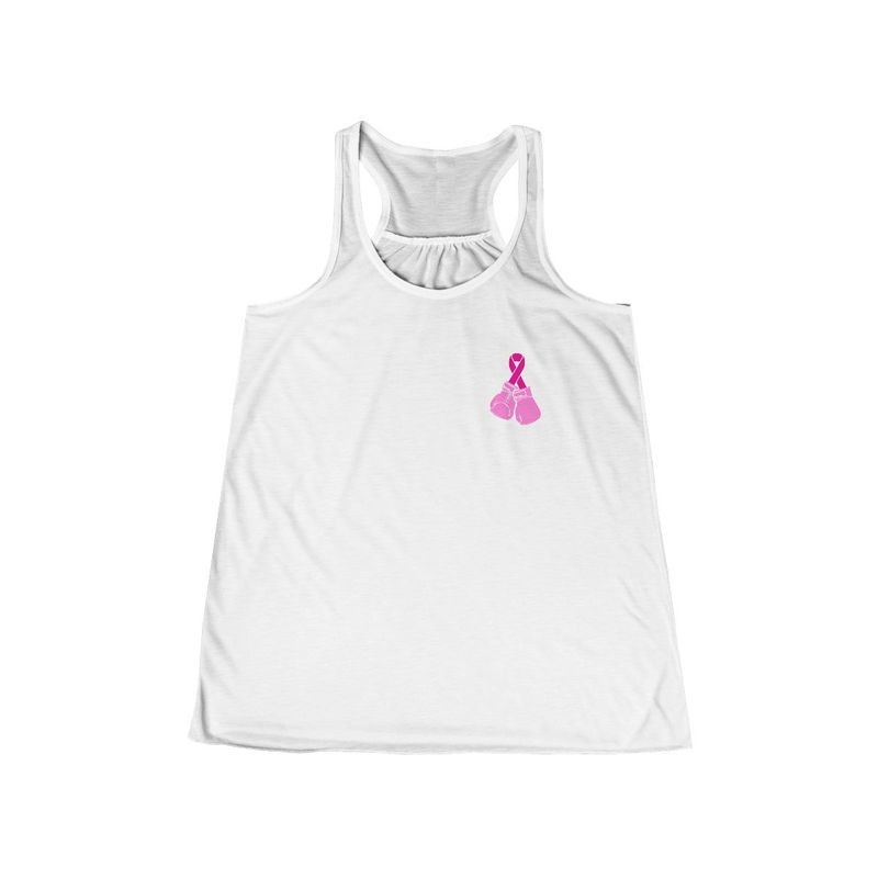 Breast Cancer Fighter Boxer Hero Tank Tee, Cancer Fighter Shirt, Cancer Support, Breast Cancer Awareness, Breast Cancer Gift, Kick Cancer
