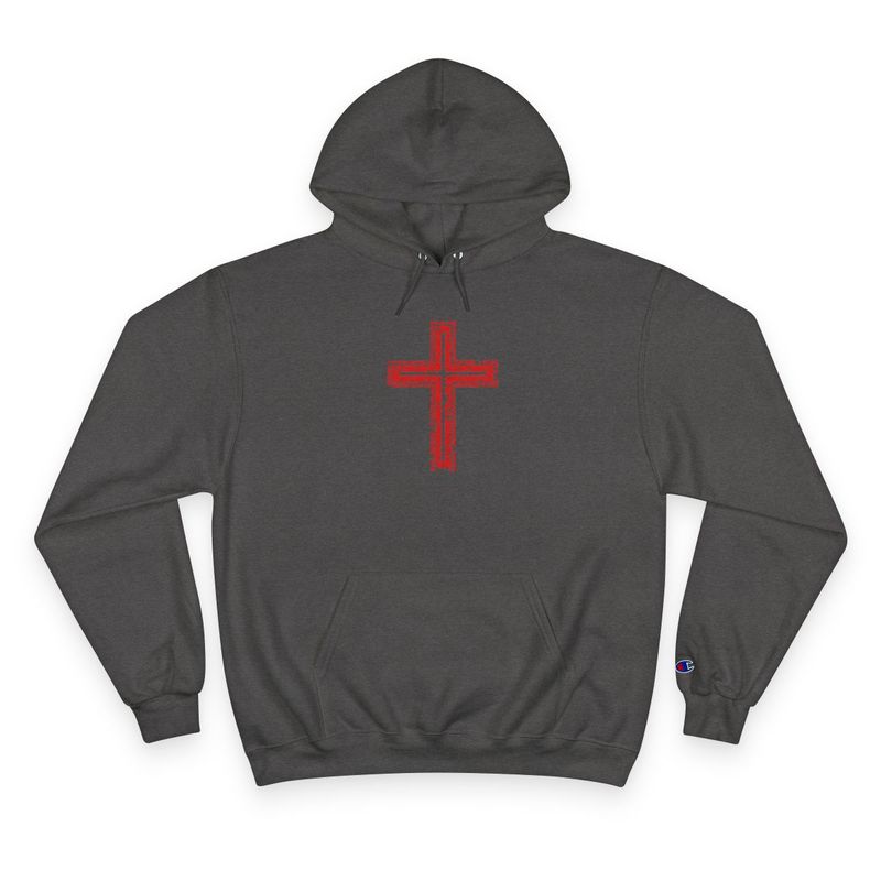Jesus Is Punk Hoodie | Christian Cross, Matthew 21:12-13, In Your Face Faith, Proud to Love Jesus, Jesus is Cool