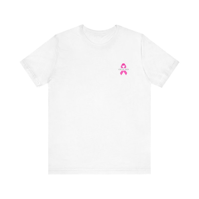For My Mom Breast Cancer Support Hero Tank Tee, Cancer Shirt, Support, Breast Cancer Awareness, Breast Cancer Gift, Breast Cancer Gift 
