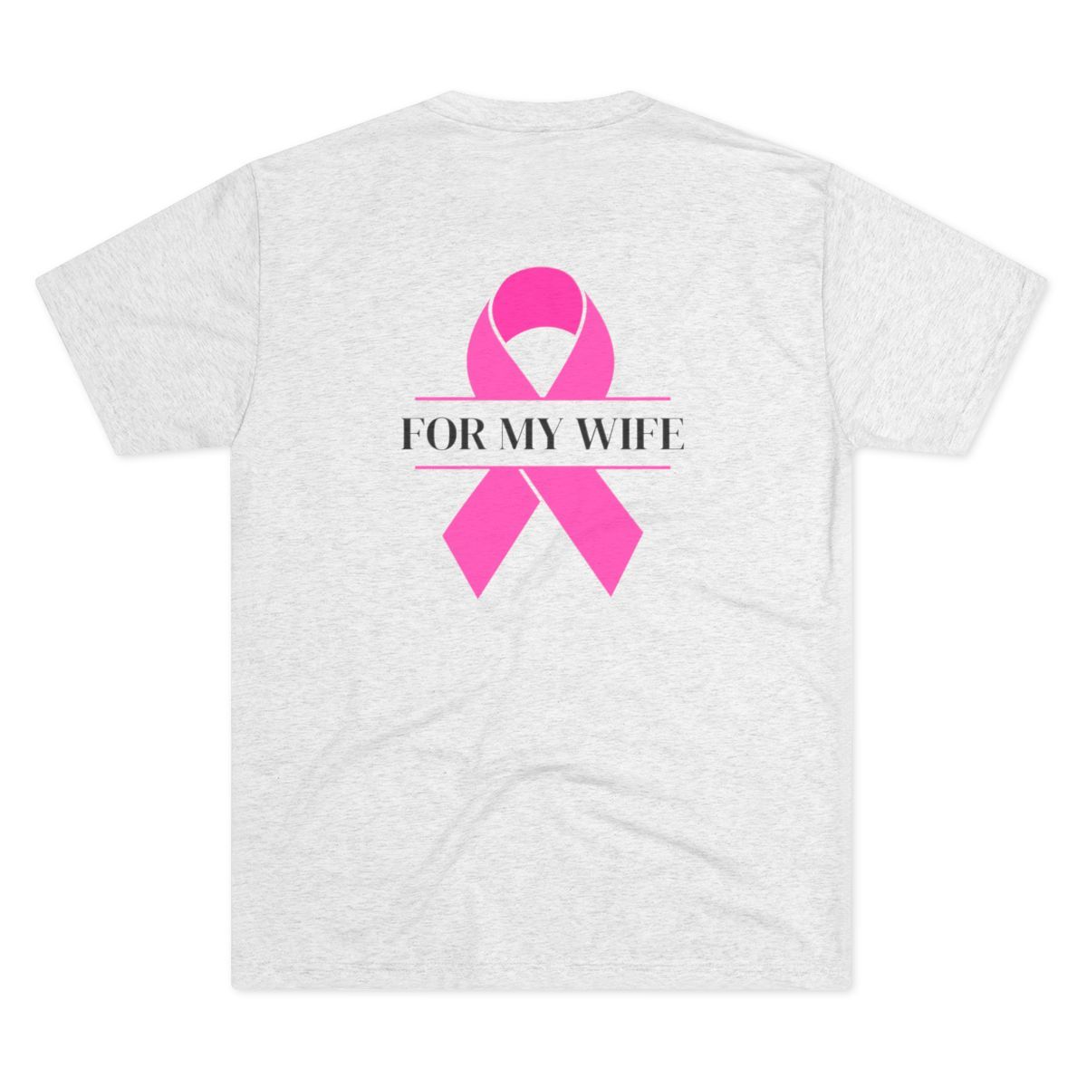 For My Wife Breast Cancer Support Tee, Breast Cancer Awareness, Gift Tee, Breast Cancer Team, MANY COLORS