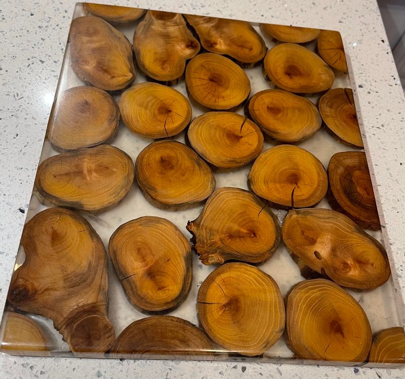 Drake Elm & Epoxy Charcuterie Board/Serving Tray
