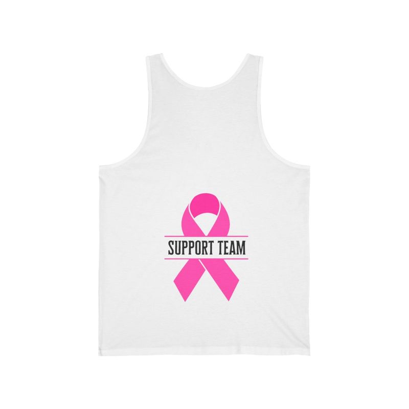 Kick Breast Cancer In The Pants Men's Support Team Tank Top, MANY COLORS, Breast Cancer Awareness, Gift