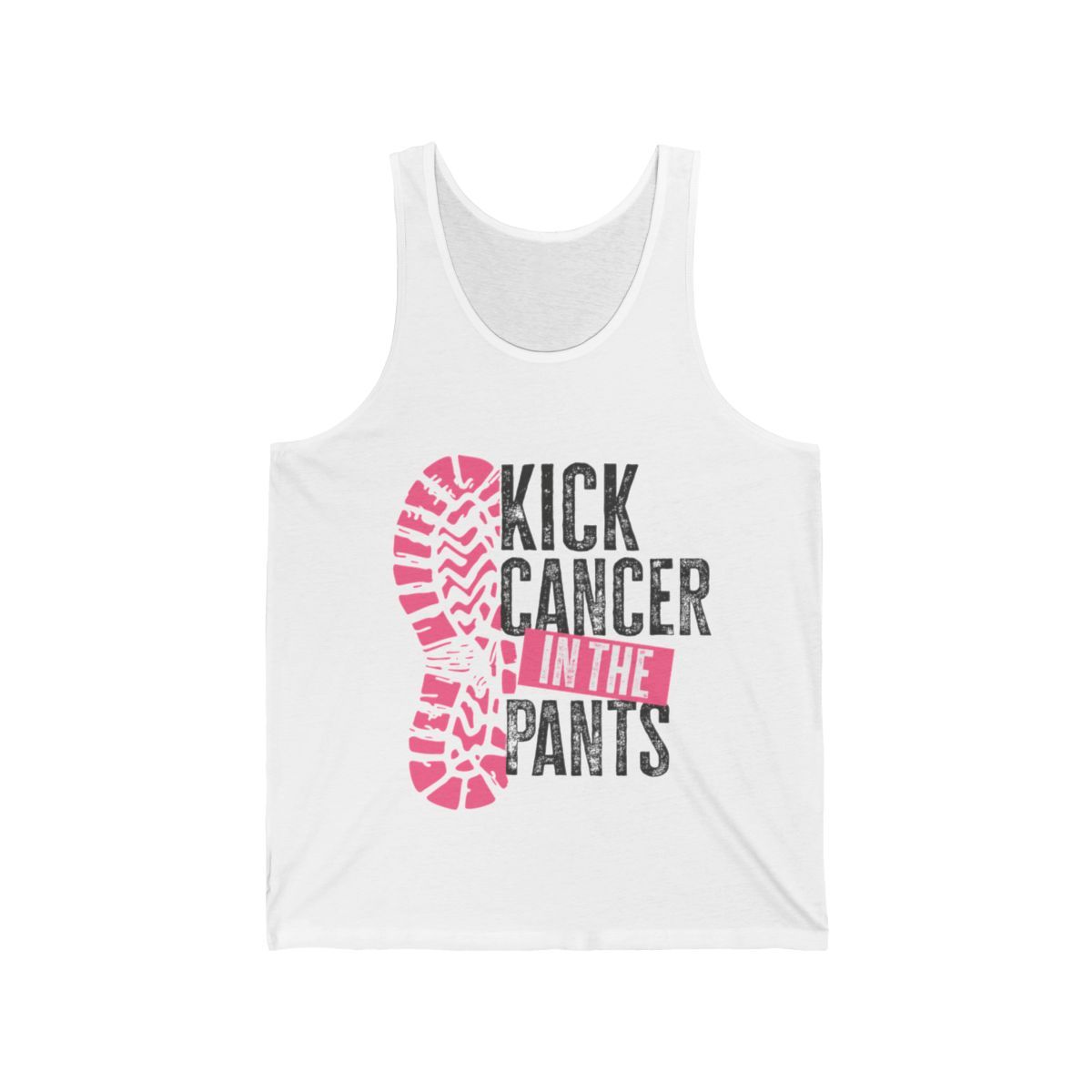 Men's Breast Cancer Support Team Tank Top, MANY COLORS, Breast Cancer Awareness, Gift