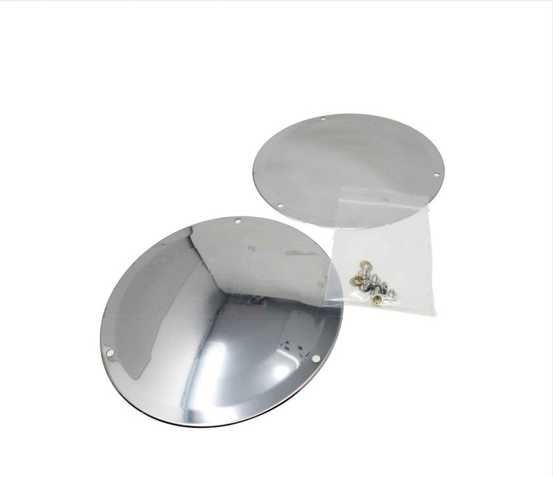 MAIN WHEEL COVERS (HUB CAPS) SOLD AS A SET OF TWO SOLID COVERS - SS WHEEL COVER