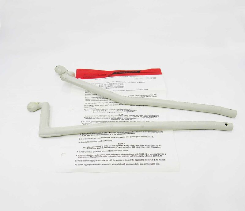 SERVICE BULLETIN KIT Aileron center control links inspection and modification (AD98-24-11) *see notes - M20-264-002