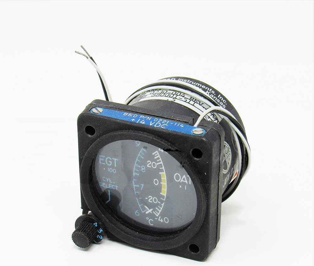 OAT/EGT GAUGE 0230-004 - 880001-511