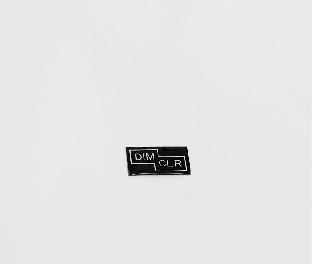 PLACARD - DIM/CLR - 150080-373