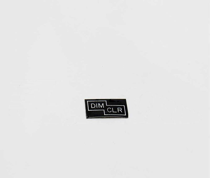PLACARD - DIM/CLR - 150080-373