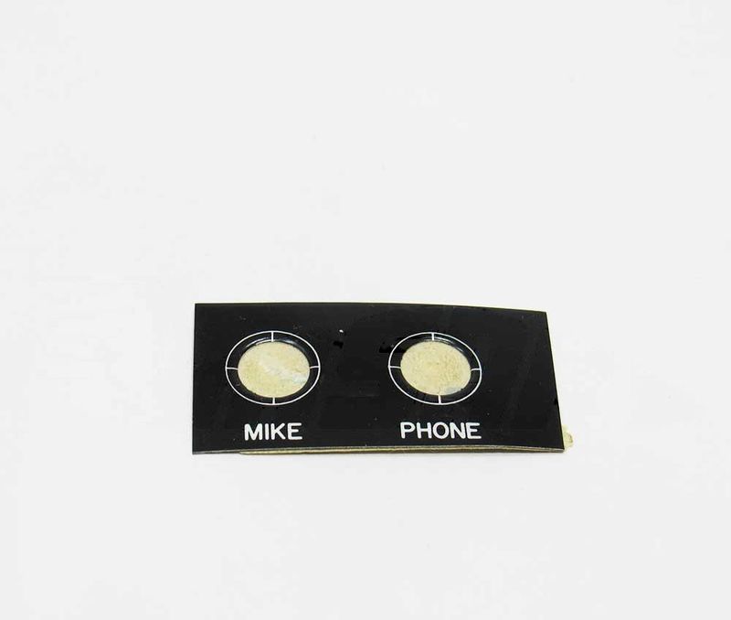 DECAL - MIC. &amp; PHONE - 150080-213