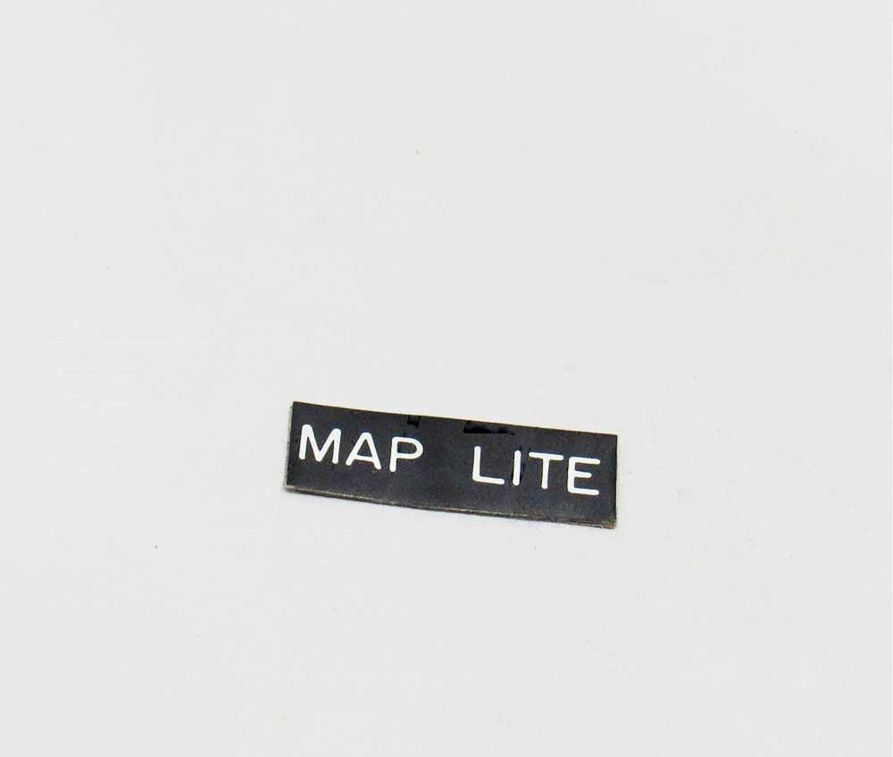 PLACARD - MAP LIGHT - 150080-351