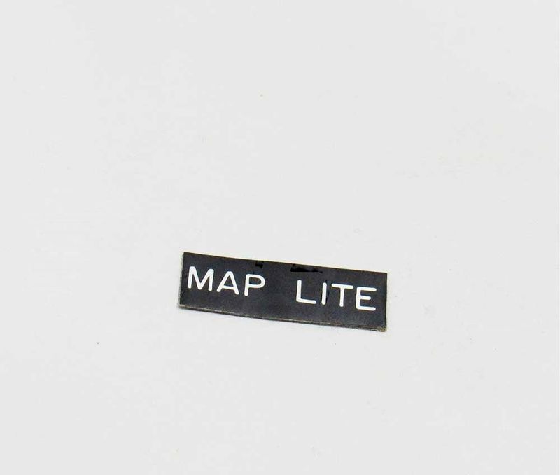PLACARD - MAP LIGHT - 150080-351