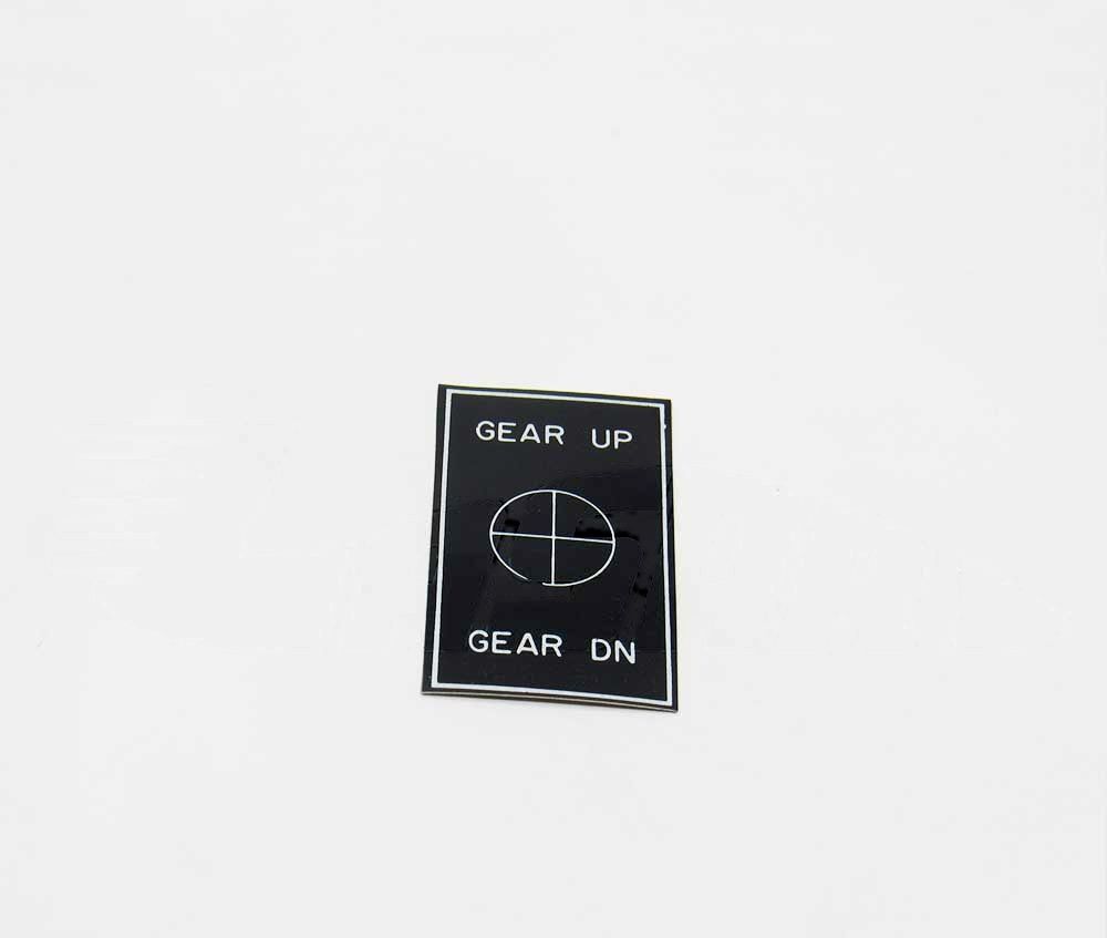 PLACARD - GEAR UP/DOWN - 150080-299